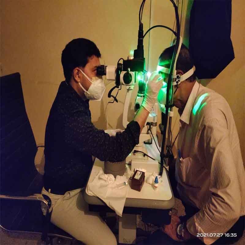  Yag & Green Laser for cataract & Retina Disease